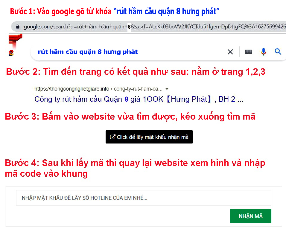 rút hầm cầu quận 8