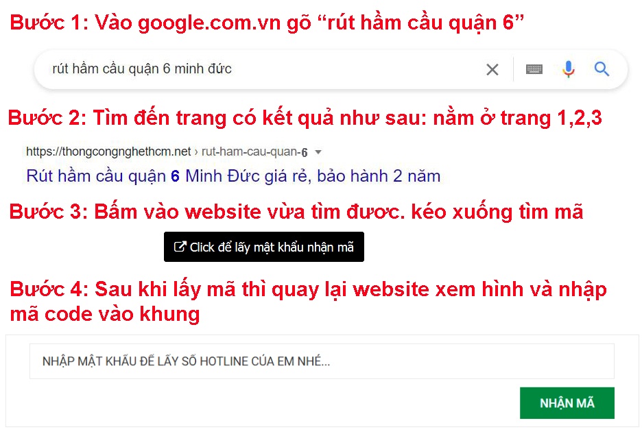 hut ham cau